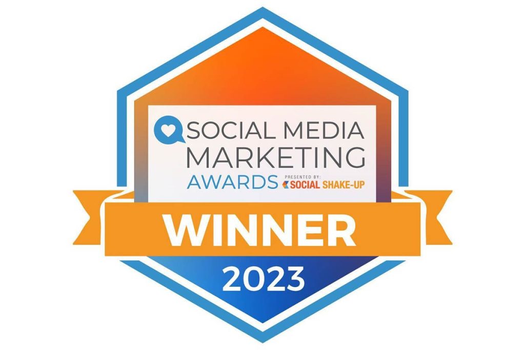 social media marketing awards winner