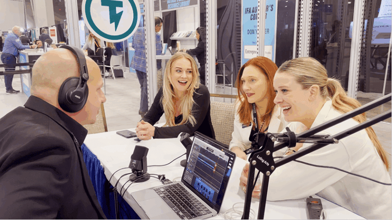 Jack IFA podcast filming