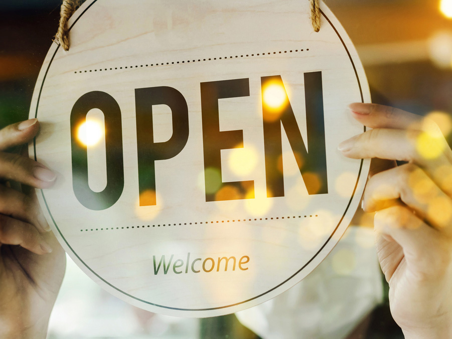 Open Sign Full Color