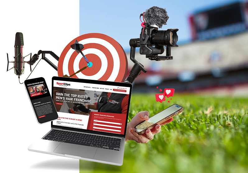 Sport Clips case study graphic