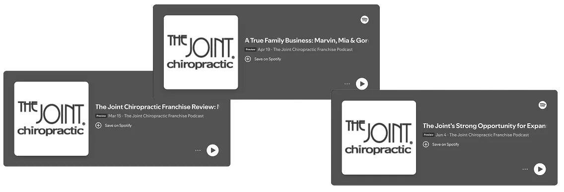 The Joint Podcast Examples