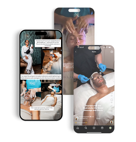 Massageluxe site on phones
