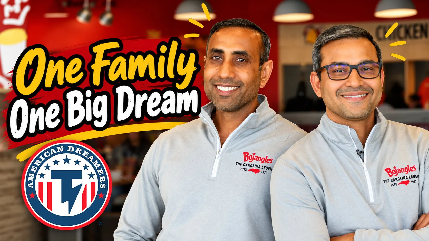 One Family One Big Dream American Dreamers Thunderly Marketing-cover