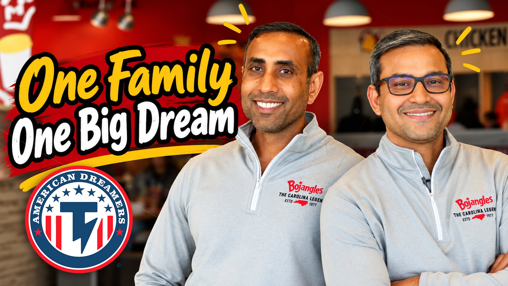 One Family One Big Dream American Dreamers Thunderly Marketing-cover